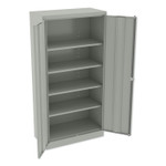 Tennsco 72" High Standard Cabinet (Assembled), 36w x 18d x 72h, Light Gray