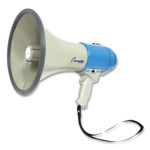 Champion Sports Megaphone, 12 W to 25 W, 1,000 yds Range, White/Blue View Product Image