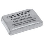 Prismacolor Design Kneaded Rubber Art Eraser, For Pencil Marks, Rectangular Block, Large, Gray (SAN70531) View Product Image