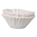 BUNN Commercial Coffee Filters, 6 gal Urn Style, Flat Bottom, 36/Cluster, 7 Clusters/Carton