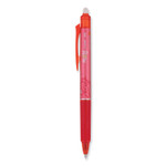 Pilot FriXion Clicker Erasable Gel Pen, Retractable, Extra-Fine 0.5 mm, Red Ink, Red Barrel, Dozen (PIL32522) View Product Image