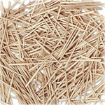 Pacon Toothpicks, Flat, Wood, 2500/BX, Natural (PAC369001) Product Image 