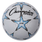 Champion Sports VIPER Soccer Ball, No. 5. Size, 8.5" to 9" Diameter, White (CSIVIPER5) View Product Image