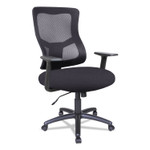 Alera Elusion II Series Mesh Mid-Back Swivel/Tilt Chair, Supports Up to 275 lb, 18.11" to 21.77" Seat Height, Black (ALEELT4214B) View Product Image