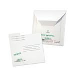 Quality Park Redi-File Disk Pocket/Mailer for CDs/DVDs, Square Flap, Tuck-Tab Closure, 6 x 5.88, White, 10/Pack