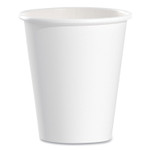 SOLO Single-Sided Poly Paper Hot Cups, 6 oz, White, 50/Pack, 20 Packs/Carton (SCC376W) View Product Image