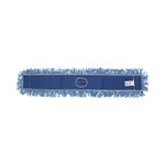 Boardwalk Dust Mop Head, Cotton/Synthetic Blend, 48" x 5", Blue (BWK1148) View Product Image