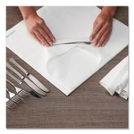 Hoffmaster Airlaid Flat Pack Napkins, 1 Ply, 15.5 x 15.5, White, 1,000/Carton View Product Image