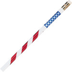 Moon Products Stars & Stripes Themed Pencils (MPD7856B) Product Image 