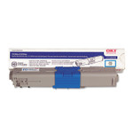 Oki 44469703 Toner, 3,000 Page Yield, Cyan (OKI44469703)