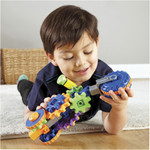 Learning Resources Building Set, Cycle Gears, 9-1/10"Wx8-9/10"Lx2-4/5"H, Multi (LRNLER9231) View Product Image