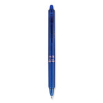 Pilot FriXion Clicker Erasable Gel Pen, Retractable, Bold 1 mm, Blue Ink, Blue Barrel, Dozen