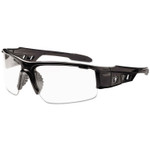 ergodyne Skullerz Dagr Safety Glasses, Black Frame/Clear Lens, Nylon/Polycarb (EGO52000) View Product Image