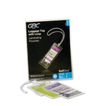 GBC SelfSeal Self-Adhesive Laminating Pouches and Single-Sided Sheets, 8 mil, 2.88" x 4.63", Gloss Clear, 5/Pack
