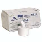 Georgia Pacific Professional SofPull Mini Centerpull Bath Tissue, Septic Safe, 2-Ply, White, 500 Sheets/Roll, 16 Rolls/Carton