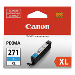 Canon 0337C001 (CLI-271XL) High-Yield Ink, Cyan View Product Image