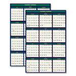House of Doolittle Four Seasons Business/Academic Recycled Wall Calendar, 24 x 37, 12-Month (July-June): 2024-2025, 12-Month (Jan to Dec): 2025 View Product Image