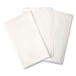 GEN Dinner Napkins, 2-Ply, 14.50"W x 16.50"D, White (GEN15X17DINW) View Product Image