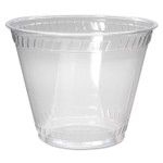 Fabri-Kal Greenware Cold Drink Cups, 9 oz, Clear, Old Fashioned, 50/Sleeve, 20 Sleeves/Carton View Product Image