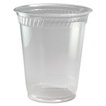 Fabri-Kal Greenware Cold Drink Cups, 12 oz to 14 oz, Clear, Squat, 1,000/Carton (FABGC12S) View Product Image