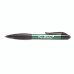 AbilityOne 7520015789307, SKILCRAFT Bio-Write Ballpoint Pen, Retractable, Medium 1 mm, Black Ink, Green Barrel, Dozen