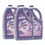 LYSOL Brand Clean and Fresh Multi-Surface Disinfectant Cleaner, Lavender and Orchid Essence, 144 oz Bottle, 4/Carton