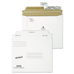 Quality Park Economy Disk/CD Mailer for CDs/DVDs, Square Flap, Redi-Strip Adhesive Closure, 7.5 x 6.06, White, 100/Carton