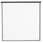 Quartet Wall or Ceiling Projection Screen, 96 x 96, White Matte Finish (QRT696S)