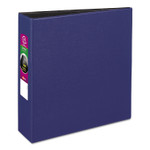 Avery Durable Non-View Binder with DuraHinge and Slant Rings, 3 Rings, 3" Capacity, 11 x 8.5, Blue (AVE27651) View Product Image
