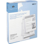 Sparco Copy Paper,92 GE/102 ISO,3HP,20Lb,8-1/2"x11",10RM/CT,WE (SPR06121) Product Image 