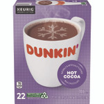 Dunkin' Milk Chocolate Hot Cocoa K-Cup Pods, 22/Box