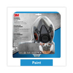 3M Half Facepiece Paint Spray/Pesticide Respirator, Small (MMM6111PA1A) View Product Image