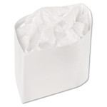 AmerCareRoyal Classy Cap, Crepe Paper, Adjustable, One Size Fits All, White, 100 Caps/Pack, 10 Packs/Carton Product Image 