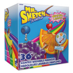 Mr. Sketch Scented Watercolor Marker Classroom Pack, Broad Chisel Tip, Assorted Colors, 36/Pack (SAN2003992) View Product Image