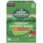 Green Mountain Coffee Vermont Country Blend Decaf Coffee K-Cups, 24/Box