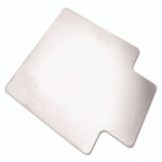 AbilityOne 7220015772530, SKILCRAFT PVC Chair Mats, High Pile Carpet, 60 x 46, Clear