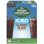 Green Mountain Coffee Classic Black Brew Over Ice Coffee K-Cups, 24/Box