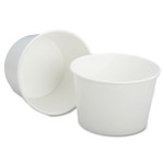 AbilityOne 7350002900586, SKILCRAFT Hot Beverage Cups, Squat, 16 oz, Paper, White, 500/Box