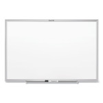 Quartet Classic Series Nano-Clean Dry Erase Board, 72 x 48, White Surface, Silver Aluminum Frame (QRTSM537) View Product Image