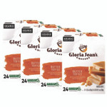 Gloria Jean's Butter Toffee Coffee K-Cups, 96/Carton