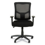 Alera Elusion II Series Mesh Mid-Back Swivel/Tilt Chair, Adjustable Arms, Supports 275lb, 17.51" to 21.06" Seat Height, Black (ALEELT4214F) View Product Image