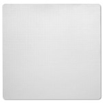 AbilityOne 7220001516518, SKILCRAFT PVC Chair Mat, Low-to-Medium Pile Carpet, 60 x 60, Clear (NSN1516518) View Product Image