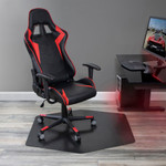 ES Robbins Corp. Chair Mat, 42"Wx46"L, Black (ESR121562) View Product Image