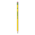 Ticonderoga Pre-Sharpened Pencil, HB (#2), Black Lead, Yellow Barrel, Dozen View Product Image
