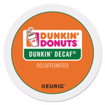 Dunkin Donuts K-Cup Pods, Dunkin' Decaf, 24/Box (GMT0846) View Product Image