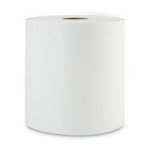 Boardwalk Hardwound Paper Towels, 1-Ply, 8" x 800 ft, White, 6 Rolls/Carton (BWK6254B) View Product Image