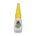 Gorilla Super Glue with Brush and Nozzle Applicators, 0.35 oz, Dries Clear (GOR7500101) View Product Image