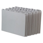 Pendaflex Top Tab A-Z File Guides, 1/5-Cut Top Tab, A to Z, 8.5 x 11, Gray, 25/Set View Product Image