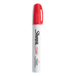 Sharpie Permanent Paint Marker, Medium Bullet Tip, Red (SAN35550) View Product Image