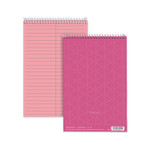 TOPS Prism Steno Pads, Gregg Rule, Pink Cover, 80 Pink 6 x 9 Sheets, 4/Pack (TOP80254) View Product Image